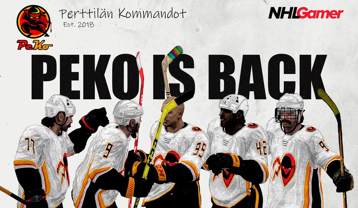 Some love stories are just meant to last forever. Slower, a bit balder and chubbier but way more handsome than ever we are excited to announce that the old gang is back together and learning the basics again. See you on ice NHLGamers😘#NHLGamer #ForzaPeko