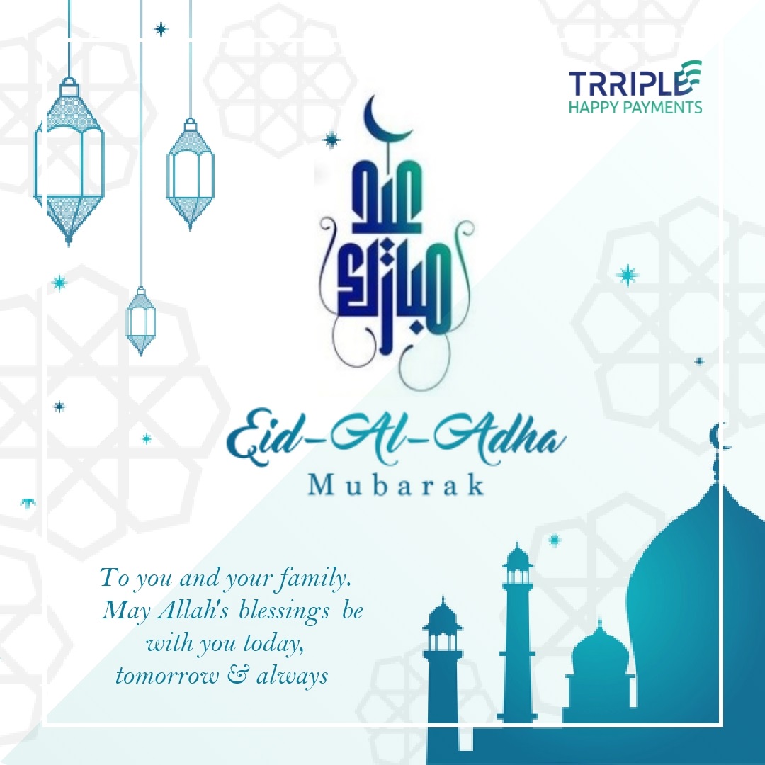 Eid Al Adha Mubarak #Trriple #EidAlAdha2021