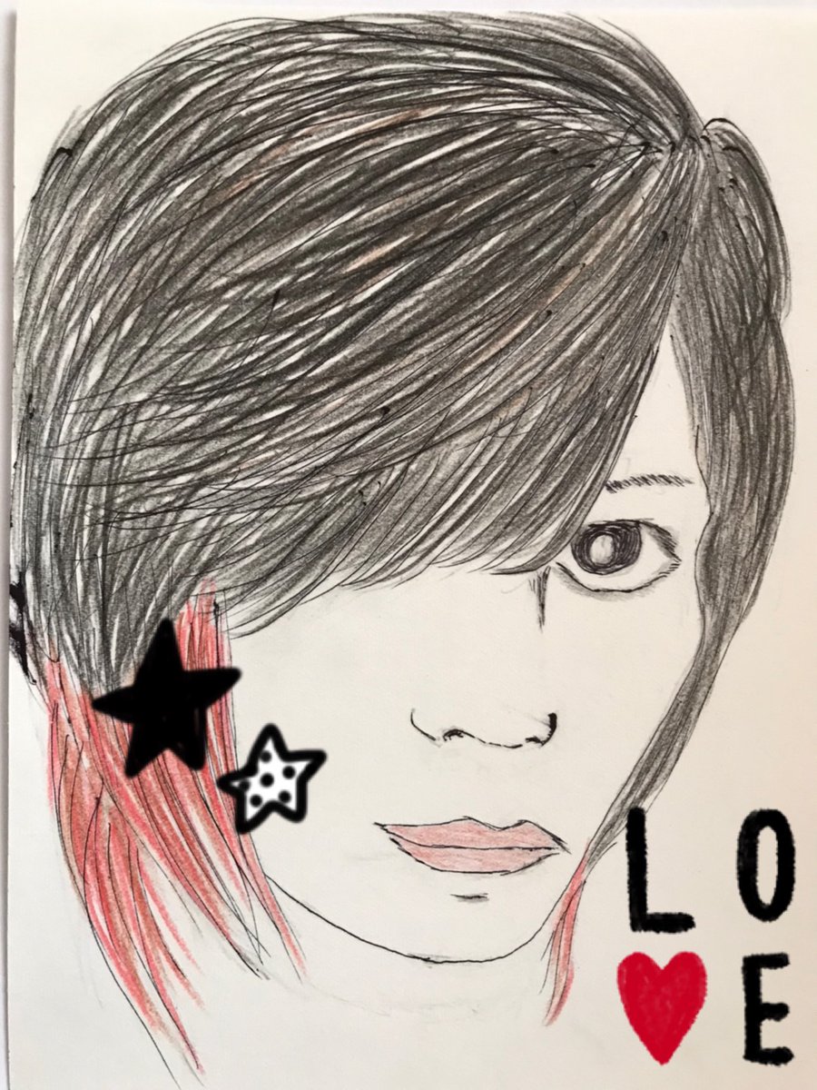 tbg3691's tweet image. ファンの方が似顔絵を描いてくれました
😀😃
実物よりイケメンにして頂き非常に嬉しいです(笑)
何より描いてくれた事に感謝致します！！！
ありがとうございます。
#似顔絵 #MUDDLER #Rin4dot #Eyzi