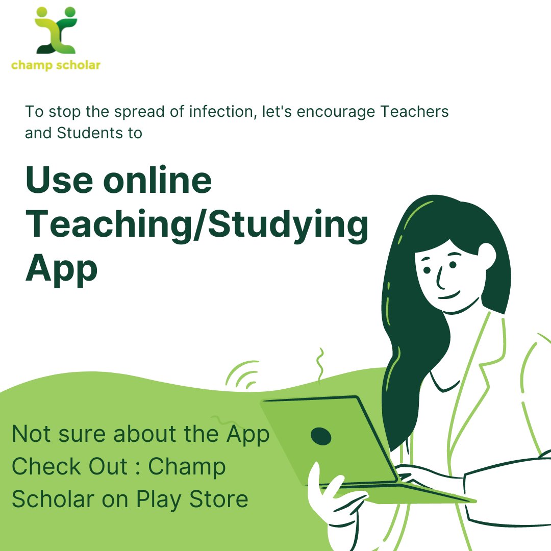 ChampScholar's tweet image. Champ Scholar : Teachers Ka Apna Teaching App 

#teacher #teachers #onlineteachingapp #education #EducationForAll