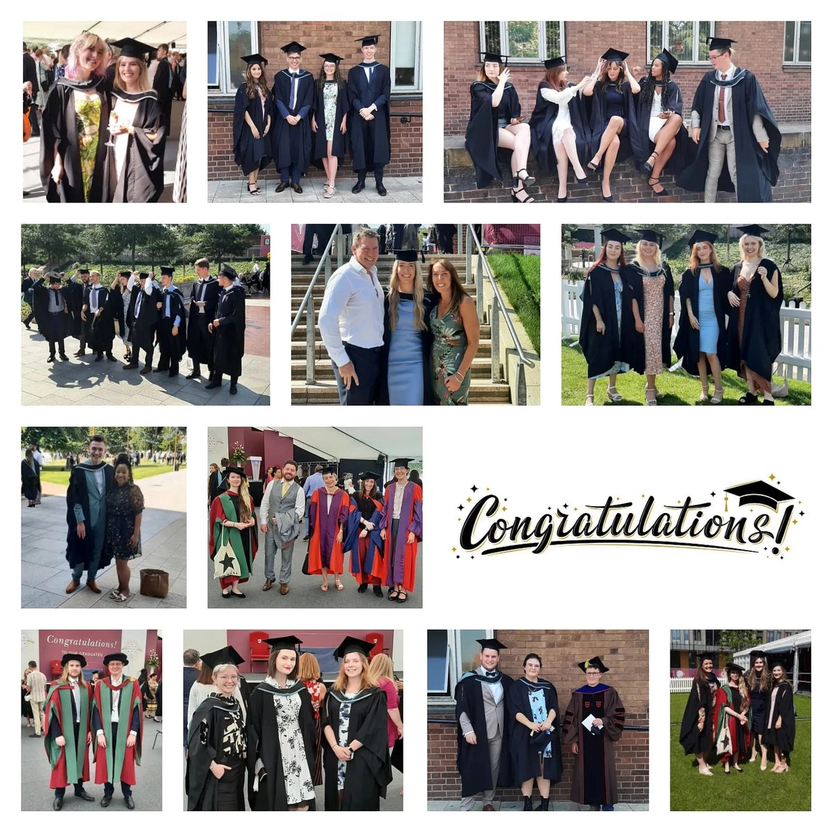 Congratulations to our students who graduated today! 🎓🎉🎓🎉🎓

You are all amazing and should be incredibly proud of what you have achieved.

📷 More photos to follow, so keep an eye out and tag us in yours!