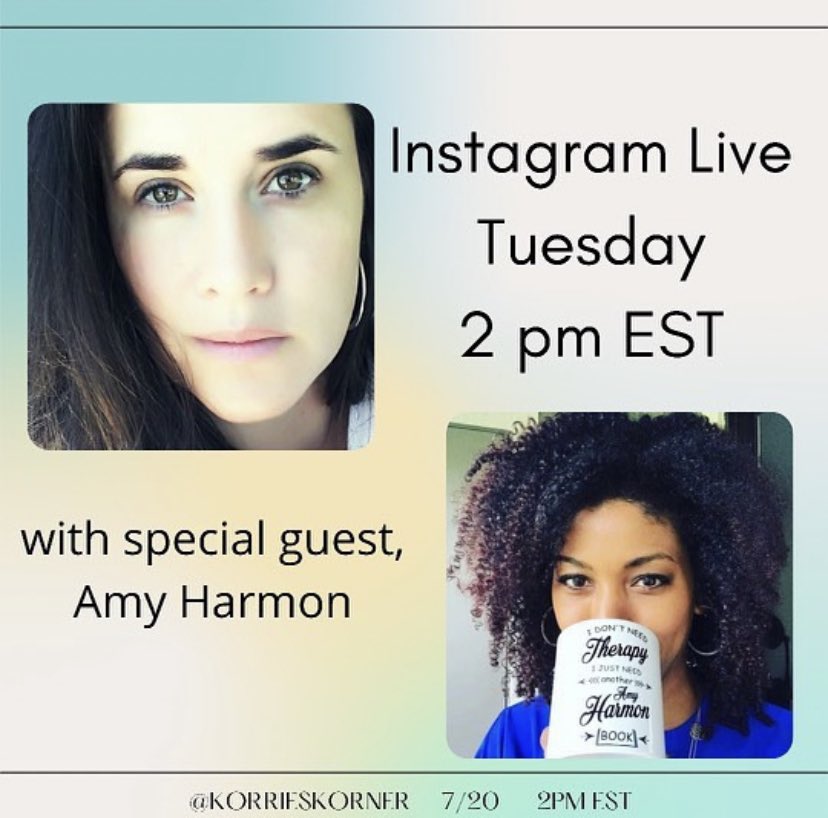 korrieskorner's tweet photo. Hope you join us on Instagram to celebrate @aharmon_author ‘s release of The Second Blind Son!! 🎉 Sisterhood & Shenanigans!
Join us here👇🏽 #amyharmon #thesecondblindson
https://t.co/nrUo25lHip https://t.co/frwqtSTrOV