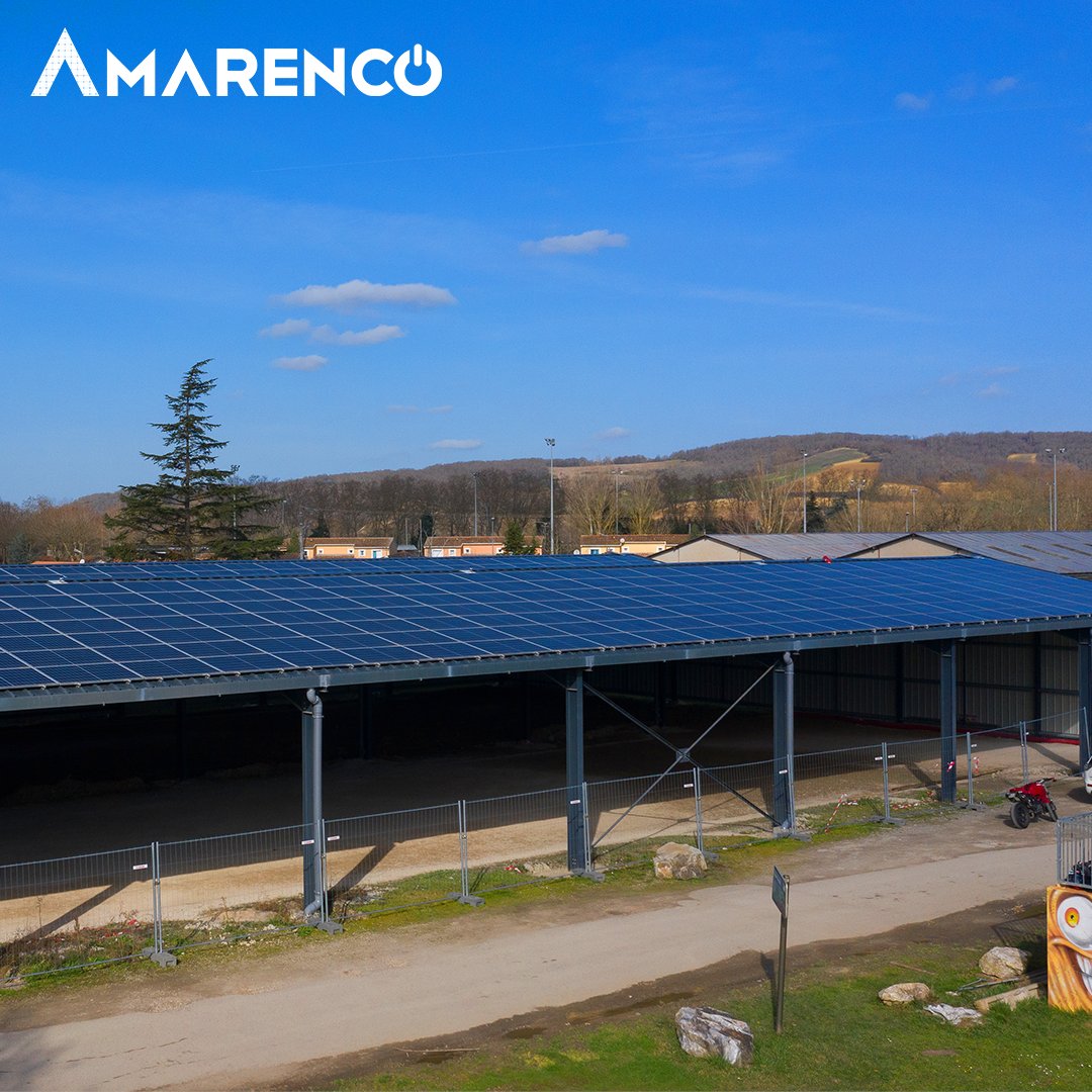 RÉALISATIONS | La construction d’un bâtiment à vocation de #boulodrome et une #recouverture du bâtiment abritant les terrains de #tennis ? Amarenco l’a fait dans le Tarn. 

Les #collectivités peuvent participer directement à la production d'énergie et à la #transitionenergetique.