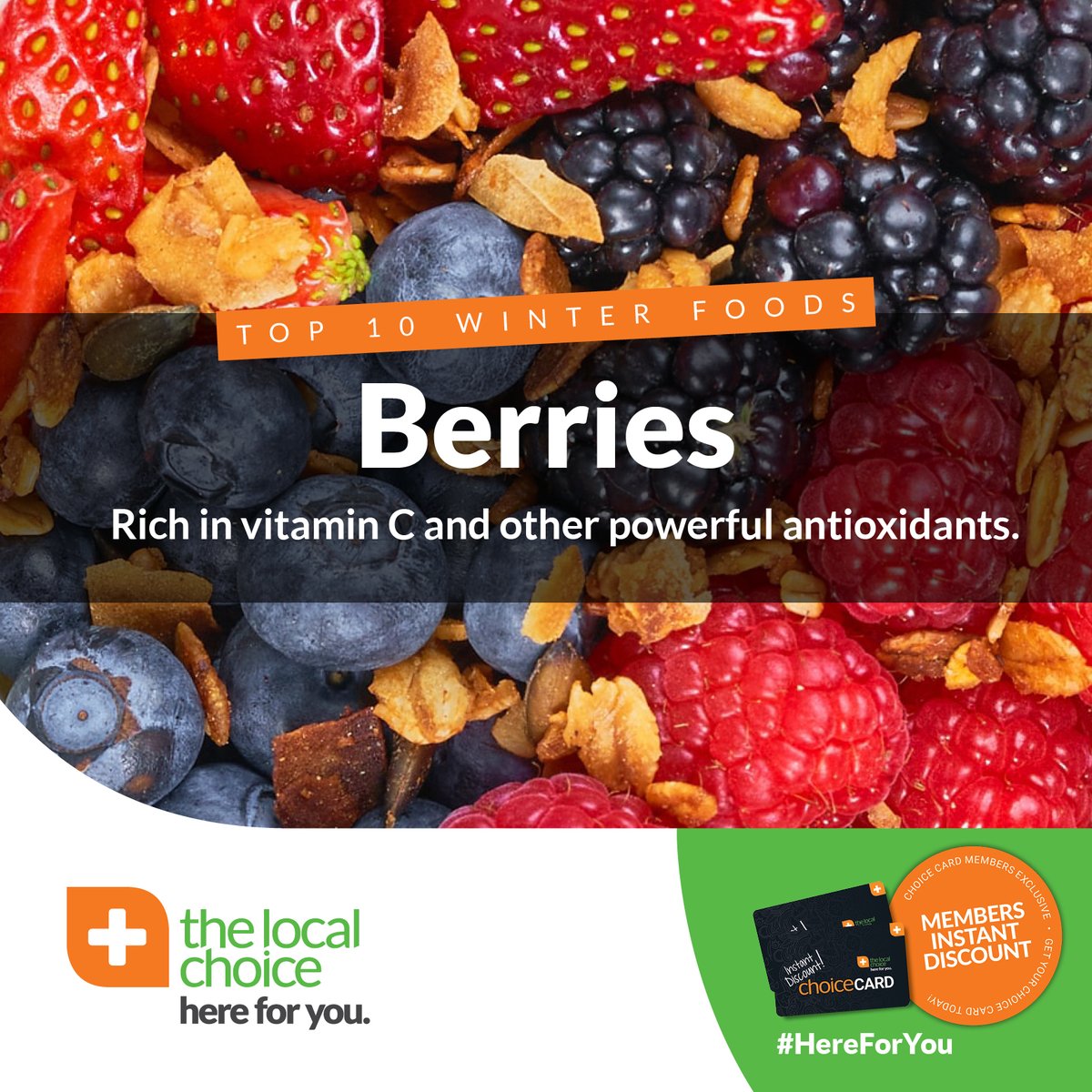 LocalChoiceMRex's tweet photo. You get sick because the nutrients you get from being outdoors are not in your winter diet. Include berries in your diet this winter to increase your overall health and happiness.

Contact @LocalChoiceMRex for trusted advice.

#TopWinterFoods | #Berries | #TheLocalChoice https://t.co/b9ZnTNlvnp