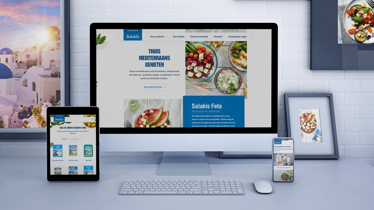 Fraaie nieuwe maatwerk website voor Salakis, de specialist in mediterraanse kazen. Ontwikkeld door het team van <a href="/rbmediabreda/">RB-Media</a>. Lees meer op: lnkd.in/dQZHyBz. 

#webdesign #webdevelopment #onlinemarketing