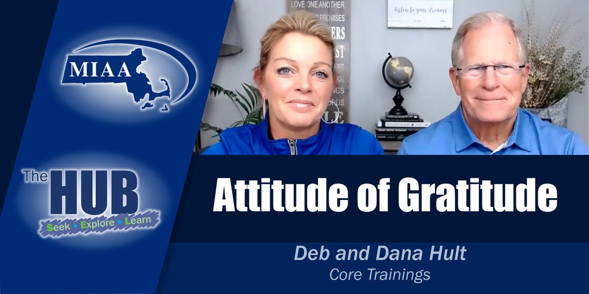 MIAA033's tweet photo. 🌟Week 2 at The HUB: Seek. Explore. Learn. "Self Awareness" 
Deb&amp;Dana Hult @coretrainings share Attitude of Gratitude -- Learn about the value of being grateful &amp; how this emotion can make an impact in your everyday life.

🔗https://t.co/zaoGnqM0Oo

@sbryantMIAA @RpearsonMIAA_MS https://t.co/gzFrh9pVeR