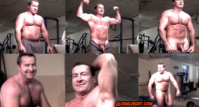 Naked Gym Daddy VIEW HIS DAILY NUDE WORKOUTS AND LOCKERROOM JACKOFF on his homepage at https://t.co/oAwhABJ0gw