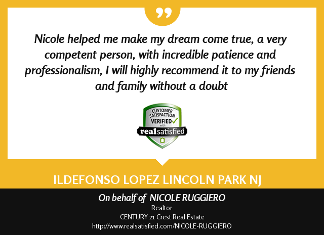 I'm always thrilled when a happy client expresses their happiness. realsatisfied.com/NICOLE-RUGGIERO via <a href="/realsatisfied/">RealSatisfied</a>