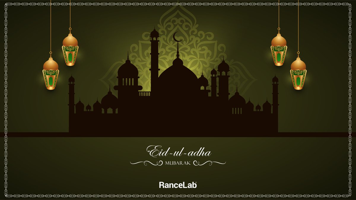 rancelab's tweet photo. Eid Mubarak!!
Wishing you and yours a very happy Eid-ul-Adha 2021.
May God bless you with good health. https://t.co/UqIsMXT21L
