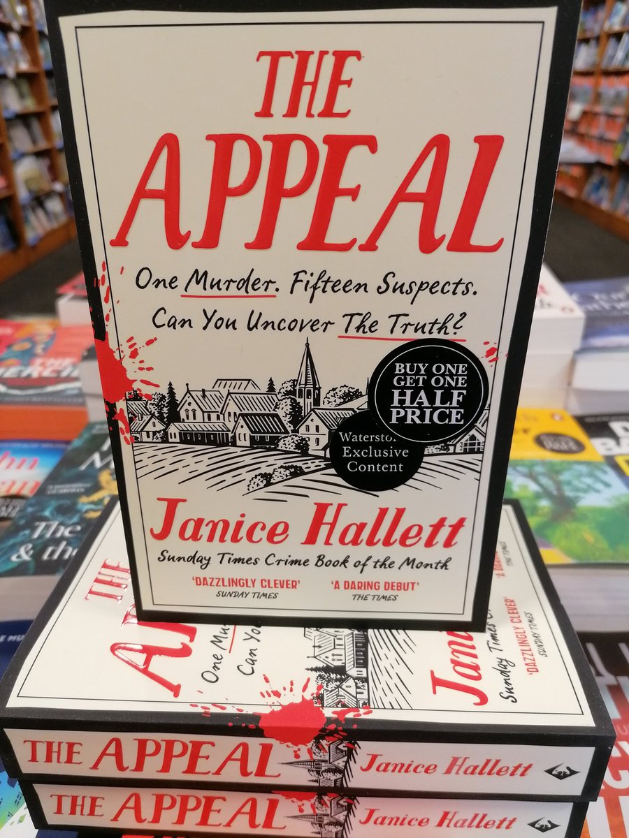 Definitely our absolute favourite book this month! @JaniceHallett @serpentstail