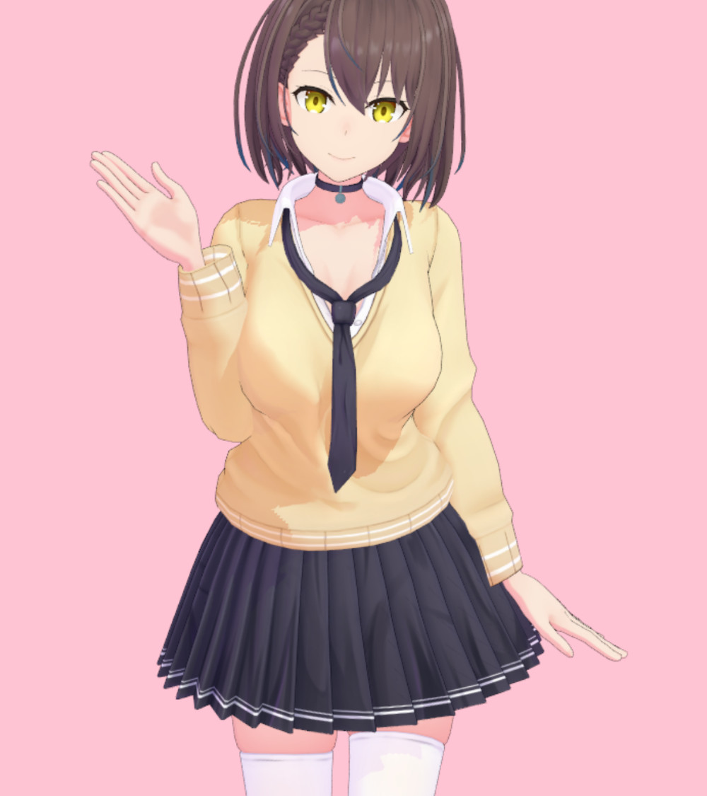 ・カーディガン テクスチャ作業
・カーディガン腰巻きバージョン作成
・ニーソ版ボディ作成
・ウェイト調整等
二種類できました～
お題箱設置してみましたので
良ければ投稿してください～🤗
https://t.co/NCfxFOyZKi
さっそく投稿してくれた方もありがとうございます😊 