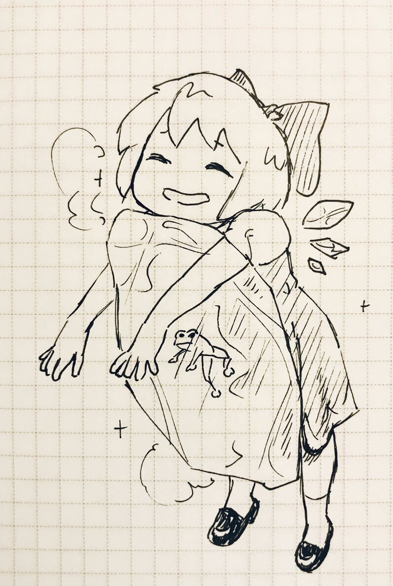 Some other character sketches~ Cirno because it's hot~ Senko and Kirby~ 