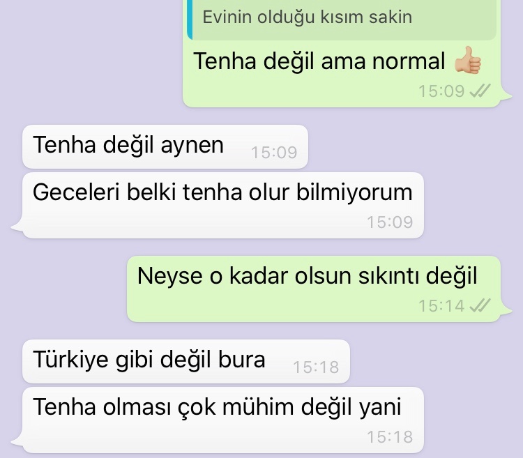 Türkiye gibi değil...