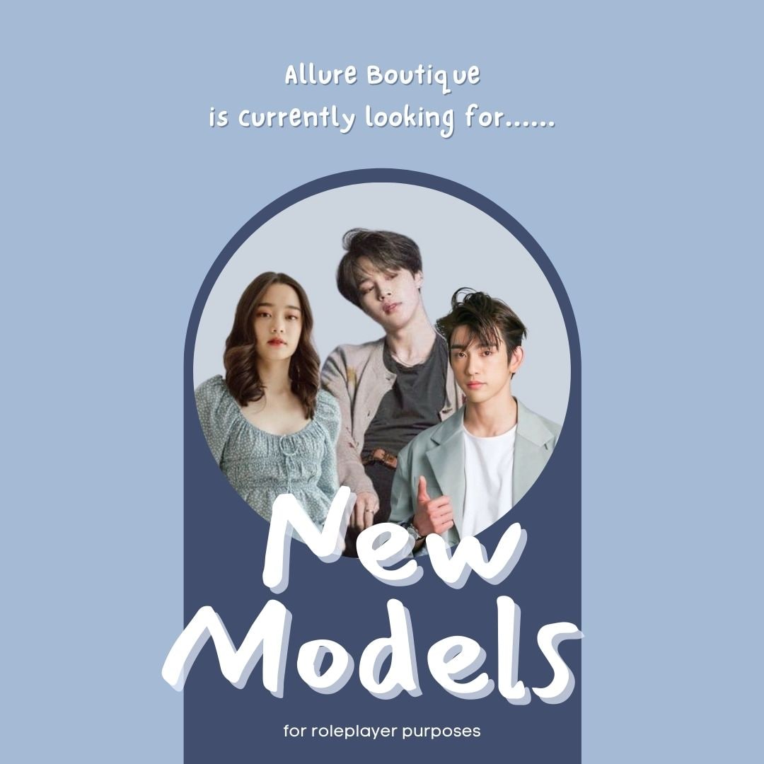 DEOALLURE's tweet image. ️️ ️
️️ ️️️ ️

ㅤ【ㅤALLURE HIRING MODELS　】

We are looking for freelance models who wants to be part of our team! You may contact us for any questions!
️️ ️
️️ ️
️️ ️ㅤ