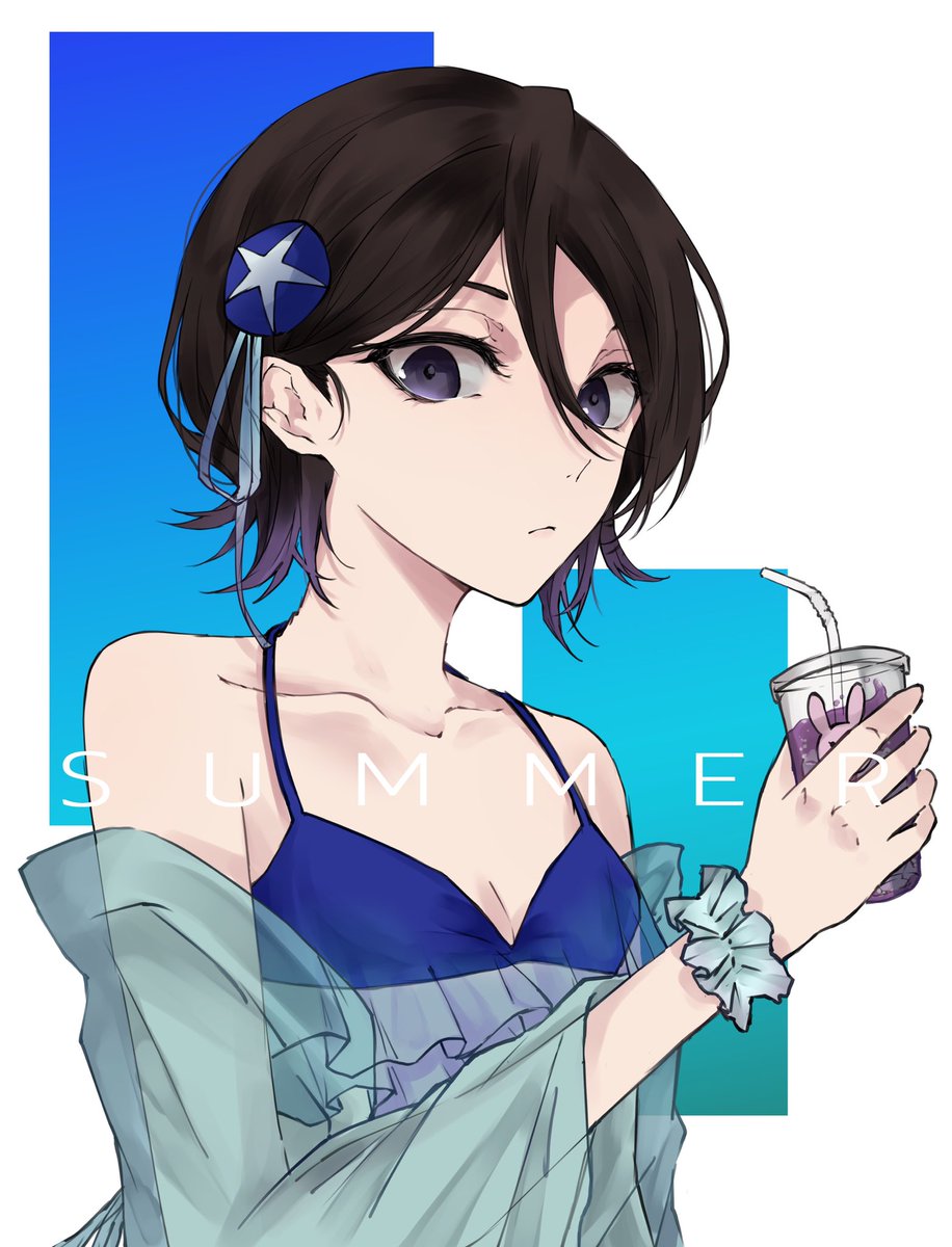 水着ルキア可愛い ういのイラスト 水着ルキア可愛い ういのイラスト