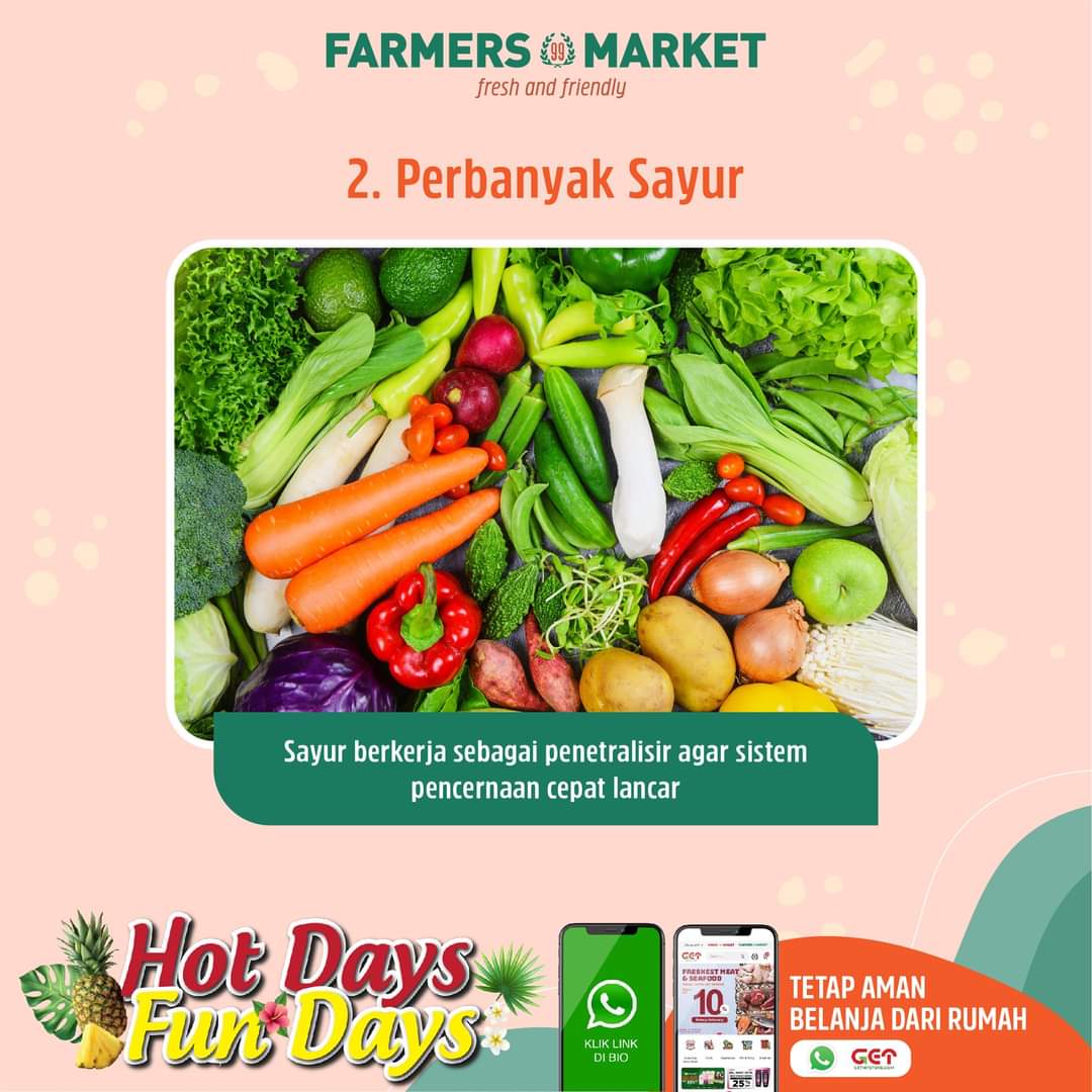 FarmersMarket99's tweet photo. Farmers Friend, hidangan lebaran khususnya Lebaran Idul Adha memang menggiurkan yah namun jika dikosumsi secara berlebihan dan dengan cara pengolahan yang salah bisa menyebabkan bahaya lho!

Untuk itu, yuk simak #TipsFM supaya tetap sehat makan daging selama Lebaran Idul Adha ini https://t.co/WTimPT6XGh