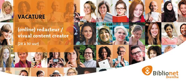 Zie jij in beeld en tekst voor je hoe wij inwoners in Drenthe kunnen bereiken? Ben jij toe aan een nieuwe uitdaging met een maatschappelijke impact? Dan hebben wij de perfecte baan voor jou⬇️
biblionetdrenthe.nl/images/Persone…