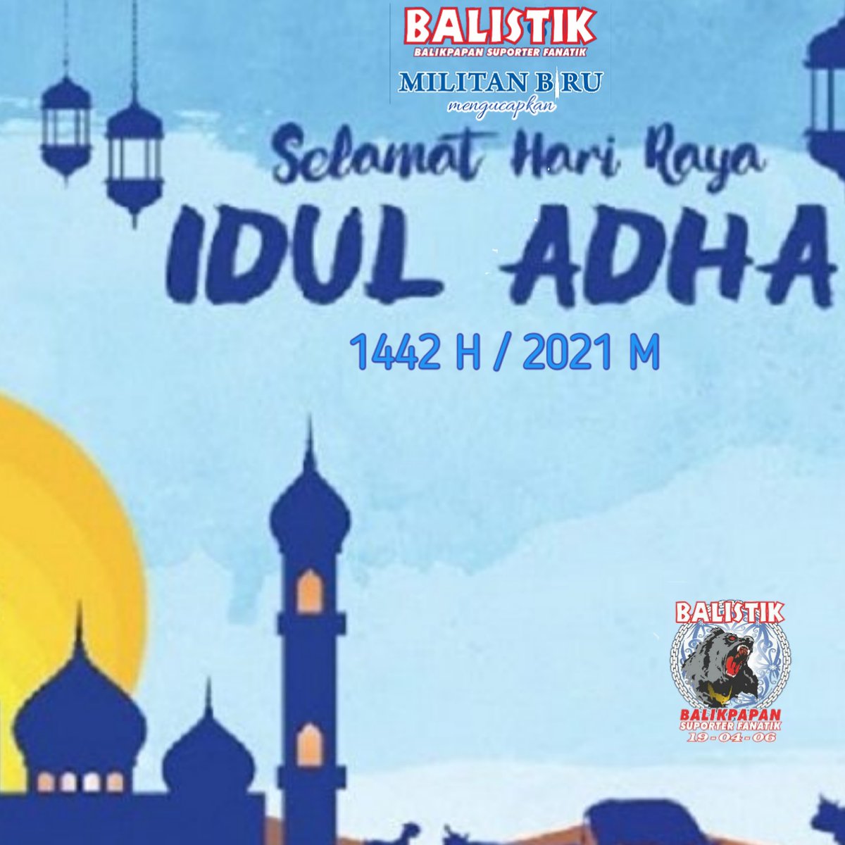 selamat hari raya idul adha 1442 H 

#balistik