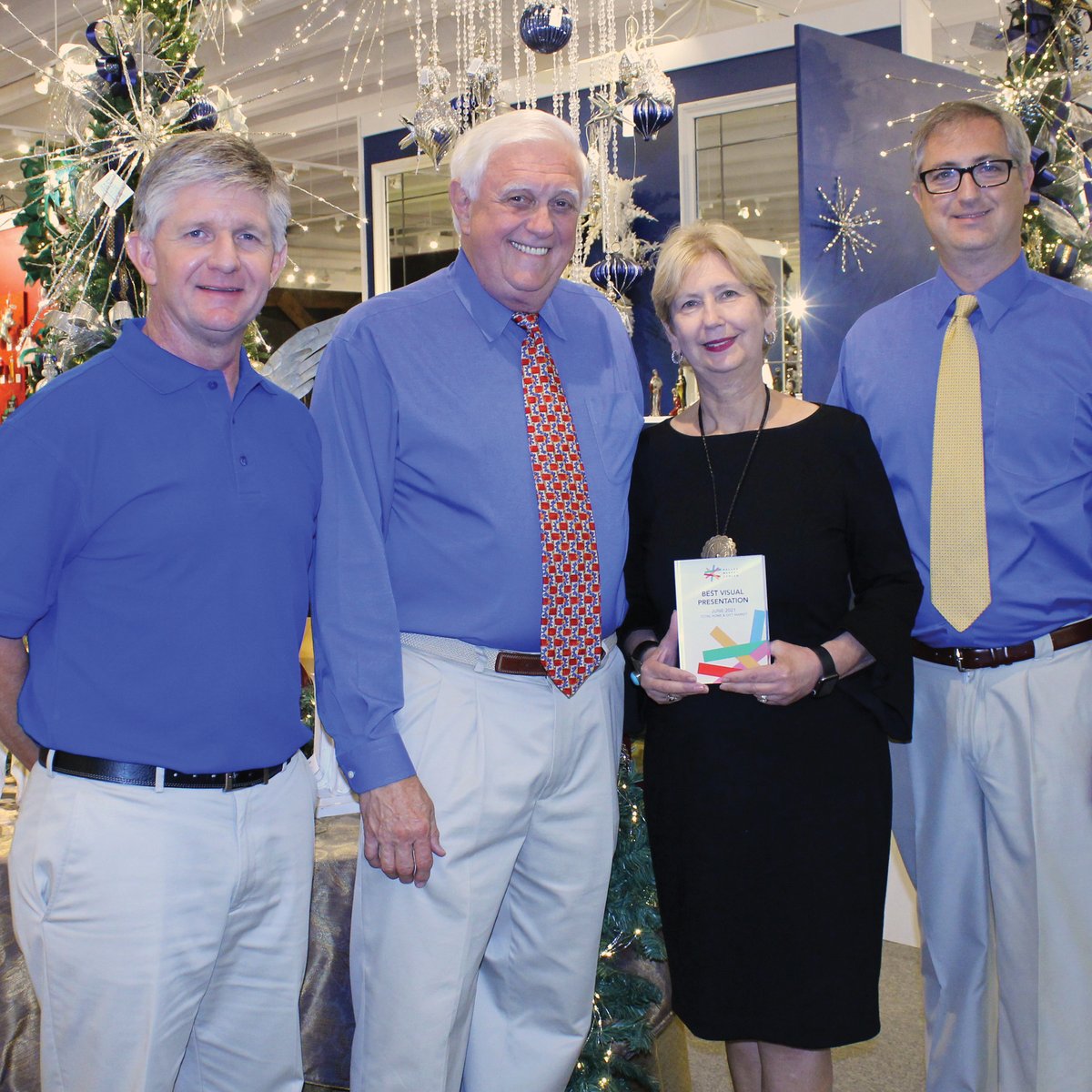 We are honored to receive the Best Visual Presentation Award during the June 2021 Dallas Total Home &amp; Gift Market. Our entire team at b + B has gone above and beyond this year, and it is a pleasure to be recognized by the <a href="/DallasMarket/">Dallas Market Center</a> 
bit.ly/2UTWD3Q