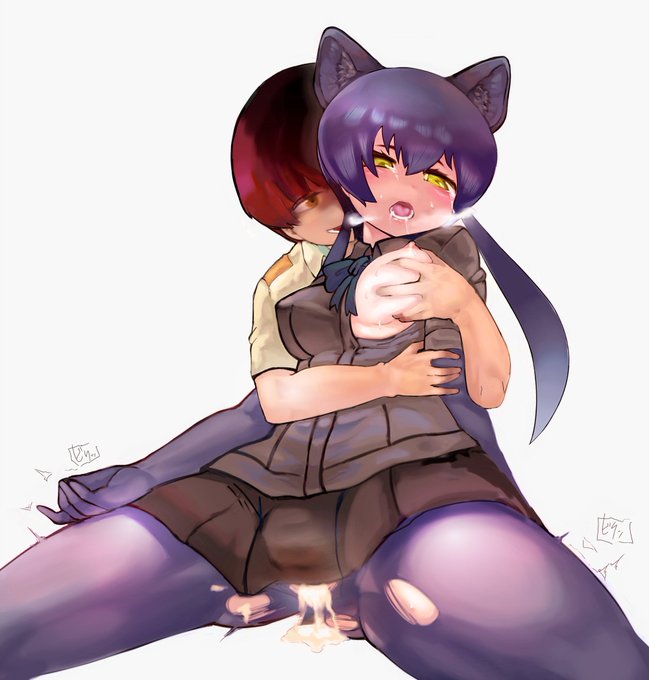 以前skebで依頼してもらったぐったりしてるクロヒョウちゃん。納品から時間経ったので公開～ 