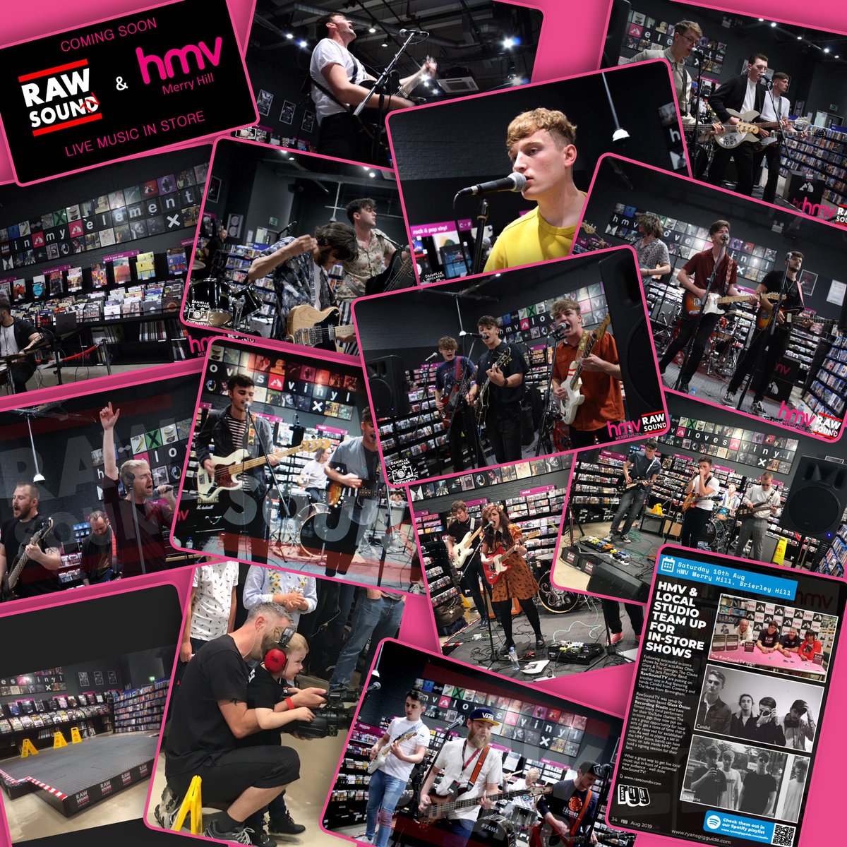 Wishing our friends at <a href="/hmvtweets/">hmv</a> at big happy centenary birthday! It was our pleasure to have played a part in bringing live and local music back in store at <a href="/hmvMerryHill/">hmv Merry Hill</a>! 
Thanks to all the artists that appeared and made it so special! 🔥#happy100hmv #hmvliveandlocal