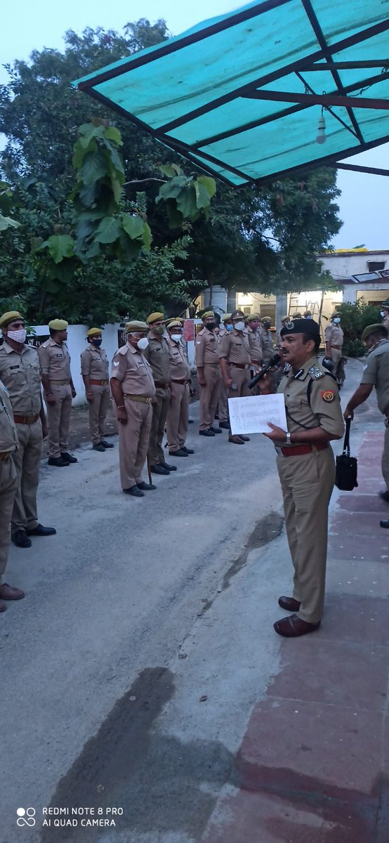 #addlcplo <a href="/AddlLaw/">Addl. C.P. Law & Order VNS</a> आज दिनांक 20.07.2021 को अपर पुलिस आयुक्त (कानून एवं व्यवस्था) द्वारा बकरीद त्यौहार को सकुशल सम्पन्न कराये जाने हेतु पुलिस क्य0ुआर0टी टीम को व्रीफ कर आवश्यक दिशा-निर्देश दिया गया ।
<a href="/varanasipolice/">POLICE COMMISSIONERATE VARANASI</a>  
<a href="/Uppolice/">UP POLICE</a>
