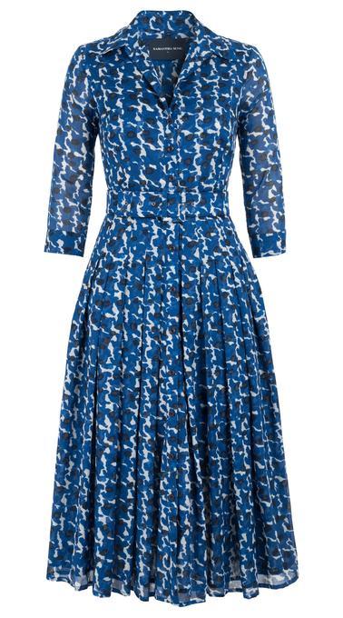replicateroyals's tweet photo. Yesterday, The Duchess of Cornwall wore a lovely Samantha Sung 'Audrey' shirt dress, RRP £645, for engagements in Devon &amp; Cornwall

https://t.co/RfKNq1Um1g https://t.co/6jpMdL80MH