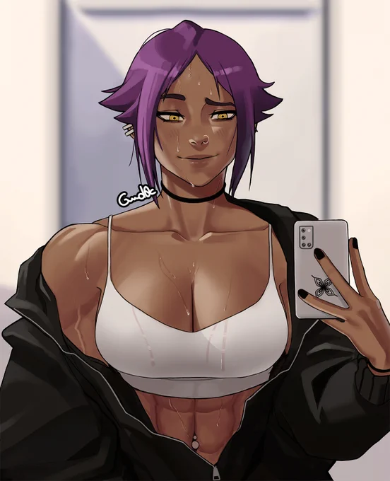 Yoruichi after workout !!!

(print already available) 