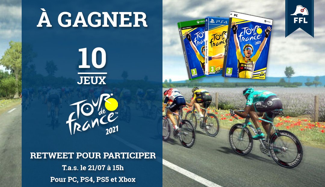 FFLose's tweet image. #CONCOURS 🚴🏻‍♂️🎮

La fin du Tour vous a laissé un vide ? Sans bascule, la vie est plus fade ? On a le remède pour vous.

La FFL vous fait gagner 10 jeux Tour de France 2021 !

RT + Follow @fflose pour participer. 

Vous avez 24 heures ! ⏱