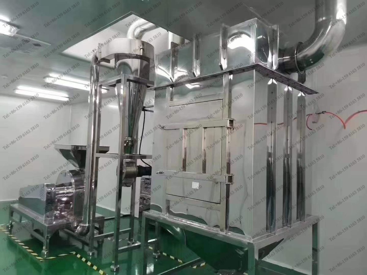 stemonwang's tweet image. Set up the two machines for pharmacy factory. #grindingmachine #grinders #pulverizer #pulverizing #grindermill #manufacturing #Grinding
