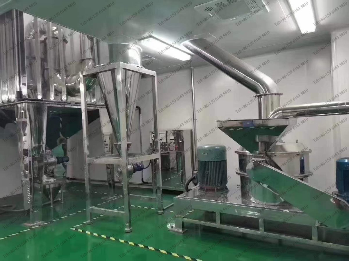 stemonwang's tweet image. Set up the two machines for pharmacy factory. #grindingmachine #grinders #pulverizer #pulverizing #grindermill #manufacturing #Grinding