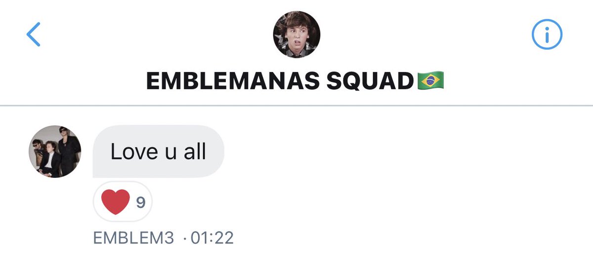 Já estávamos com saudades de ler/ouvir que eles amam o Emblemanas! 🥰