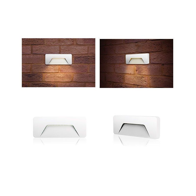 AOMLightingLtd's tweet image. Outdoor PathLux Brick 3W 3000K 160lm IP65 - White #outdoor #lighting #wall #light #ukhttps://buff.ly/3BlLxoO