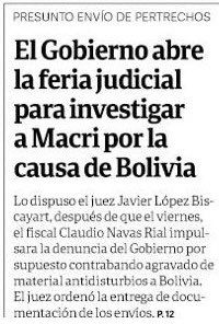 FernandezAnibal's tweet photo. Señores de Clarín, no lo tomen a mal pero, la feria judicial no la decide el gobierno, la habilita el juez natural… https://t.co/8cz0m93m4I