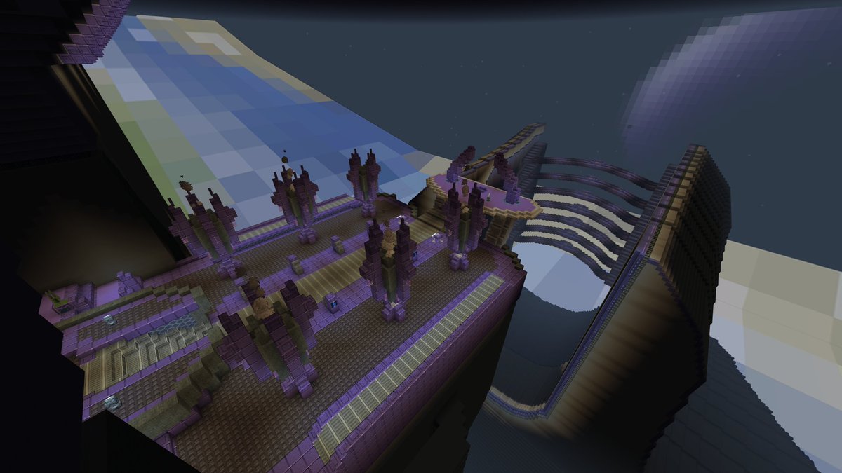 of_fabrication's tweet photo. #Minecraft #HaloMinecraft #HaloInMinecraft #MinecraftBedrock #BedrockMinecraft #Xbox #Halo #Halo2 #HighCharityInMinecraft #XboxShare - Yet another angle where Thel Vadame was branded for his failure in protecting Halo. https://t.co/isT2qGX851
