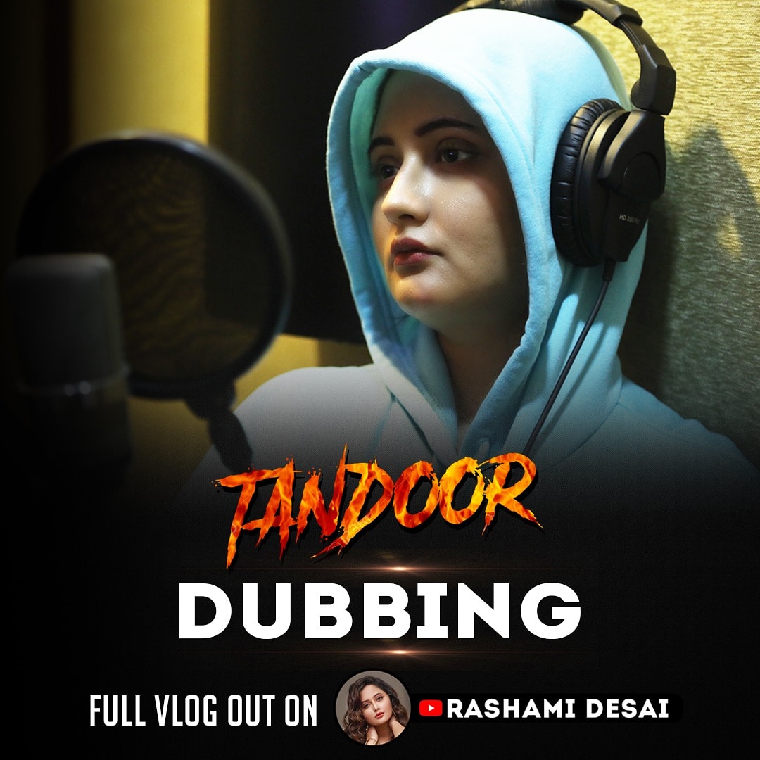 DreamersPR's tweet photo. Check out much talked and trending #Tandoor 's #BTS Dubbing sessions of @TheRashamiDesai on her #YouTube channel! 

Click on the link below - 
https://t.co/GjNVza33wD

#RashamiDesai #Tandoor #dubbing #dubbingtime🎙️🎧 #bts #dubbingsession #rashamians #YouTubeVlog #DreamersPR https://t.co/ec93Cd40qB