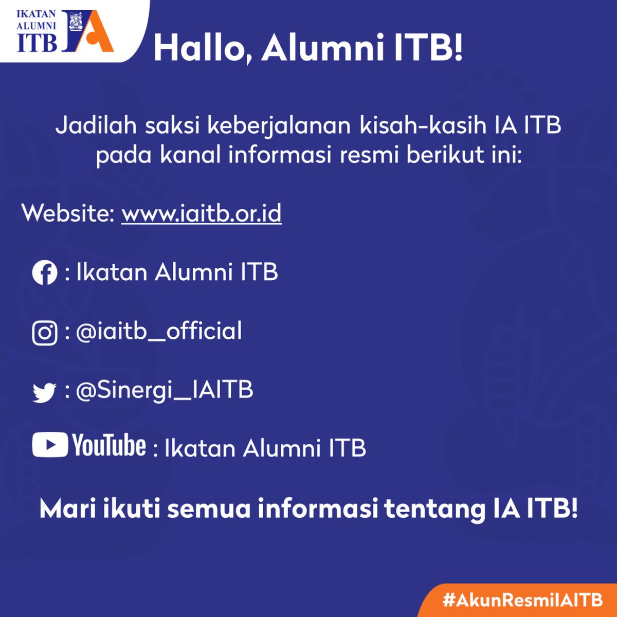 Ikatan Alumni ITB tweet media