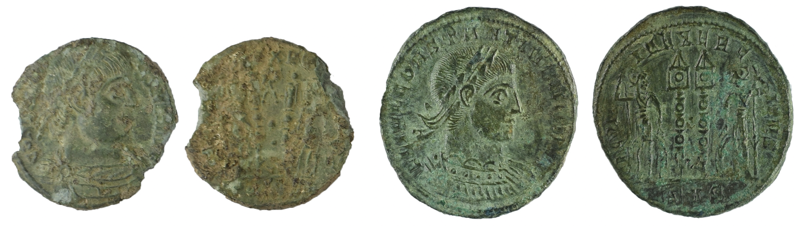 Whilst it is evident that this method works, we also have to consider that the burial conditions of hoards can affect surface composition and preservation of coins, which could affect the success of the method 8/14 #ArchMoL21 #Romancoins