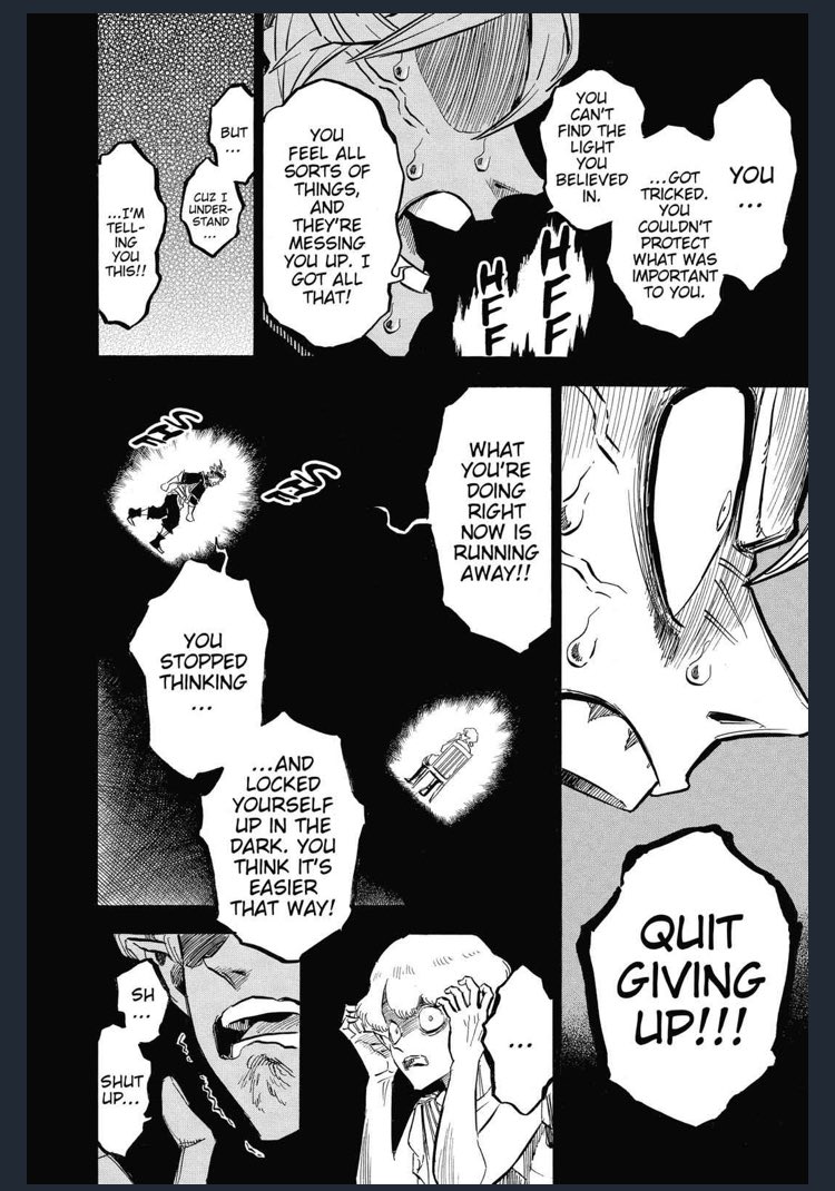 SAMSTATE7's tweet photo. Just wanna say, these two Goat btw.
โHopeโ โ Never Giving Upโ
I love how Tabata keeps playing this philosophy in every hundred chapters. Asta and Noelle surely good at this
#BC300
#BlackClover
Chapter 200 Chapter 300 https://t.co/99xMYqYgbM
