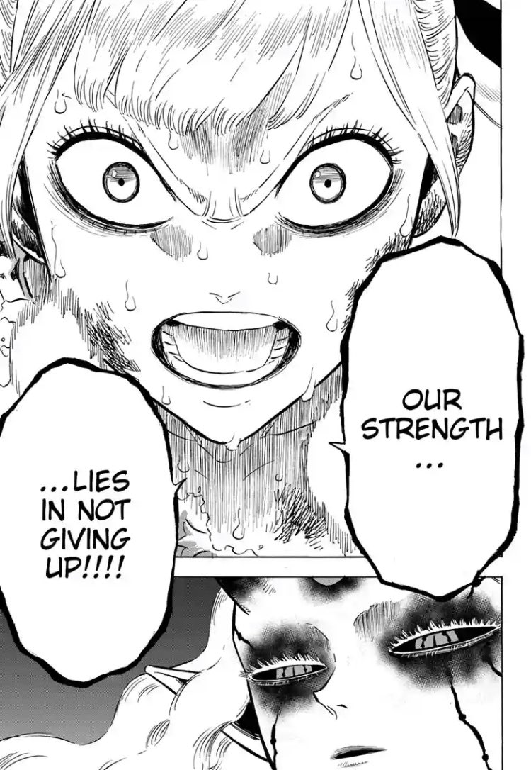 SAMSTATE7's tweet photo. Just wanna say, these two Goat btw.
โHopeโ โ Never Giving Upโ
I love how Tabata keeps playing this philosophy in every hundred chapters. Asta and Noelle surely good at this
#BC300
#BlackClover
Chapter 200 Chapter 300 https://t.co/99xMYqYgbM