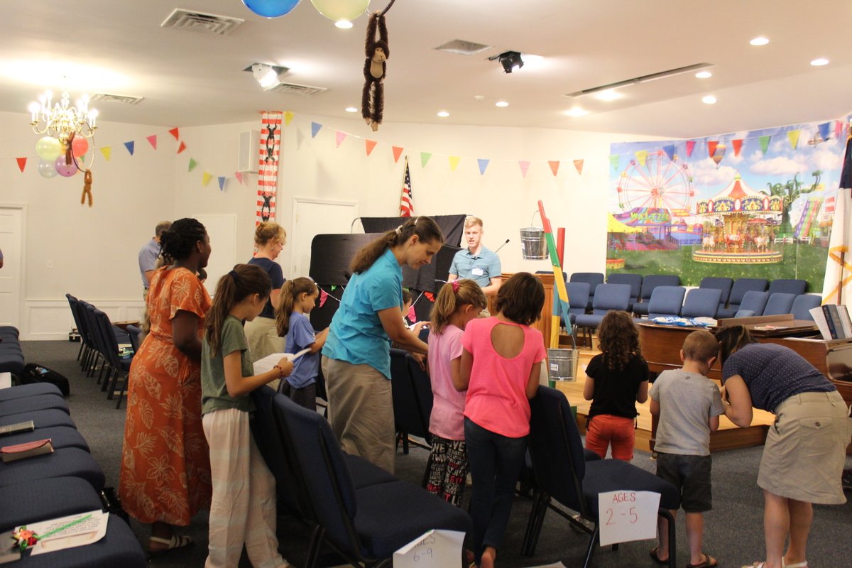 We praise the Lord for an amazing time at VBS so far! God has blessed us with the best bunch of kids for our exciting Wonder World at Riverside Baptist Church. There has been lots of fun and snacks; but more importantly, lots of decisions made for Christ.