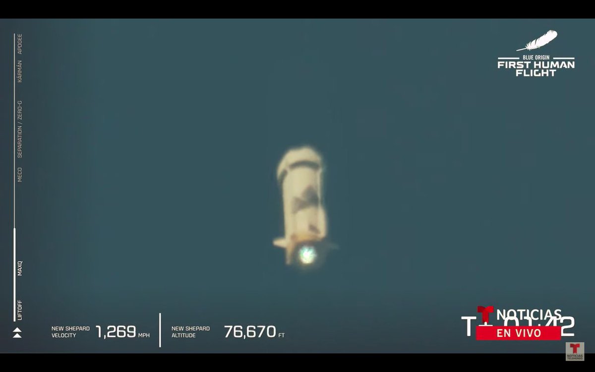 HVKINGS's tweet photo. #NewShepard  launch 🚀 https://t.co/QaLaA3lW3s
