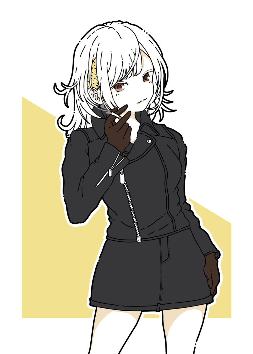 このタグ見た人は自創作でかっこいいと思う女性キャラの絵を載せる Nonnki 大阪個展 3 19 のイラスト