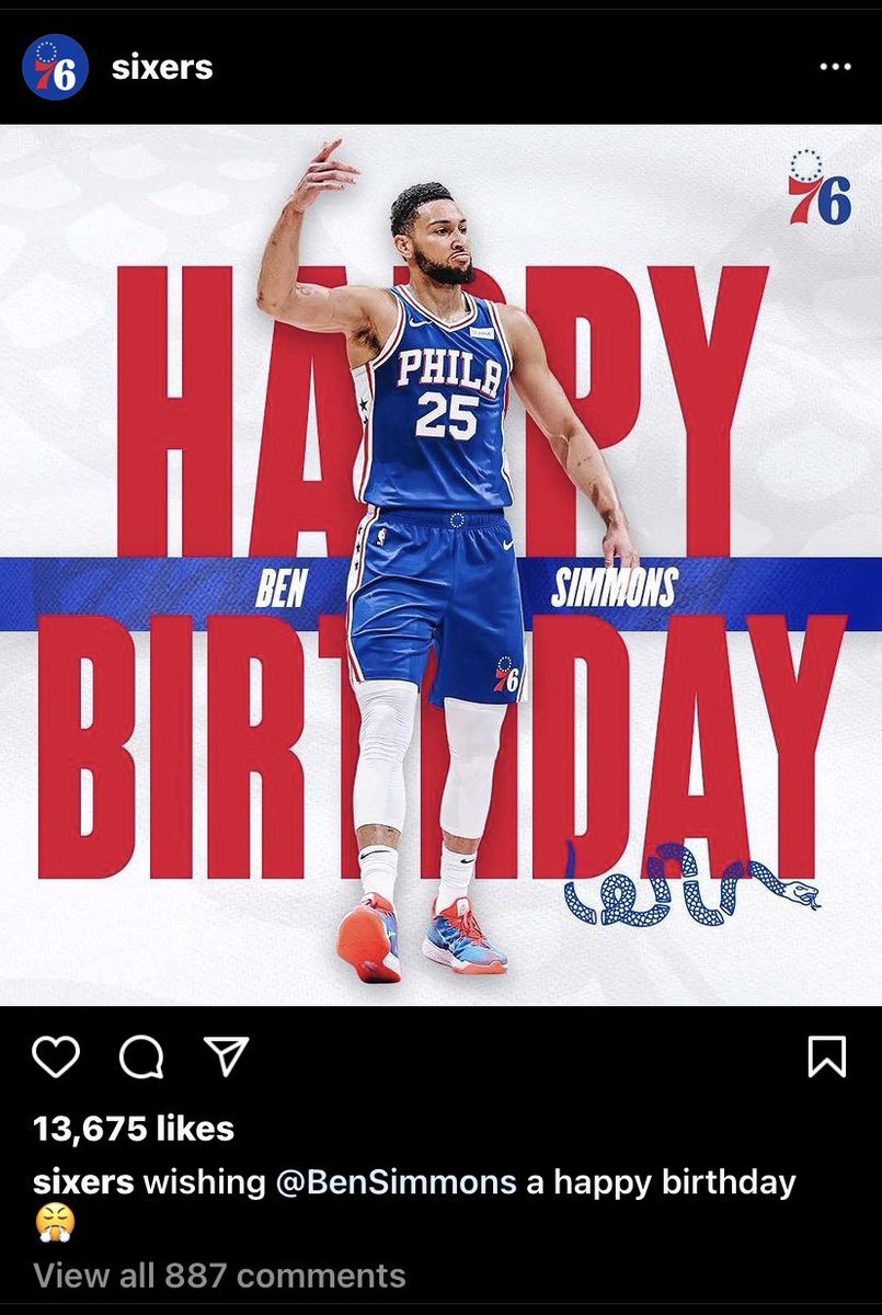 Sixers: Happy birthday to hiiiim

Also Sixers: I don’t care, good luck!

<a href="/LeBatardShow/">Dan Le Batard Show with Stugotz</a>