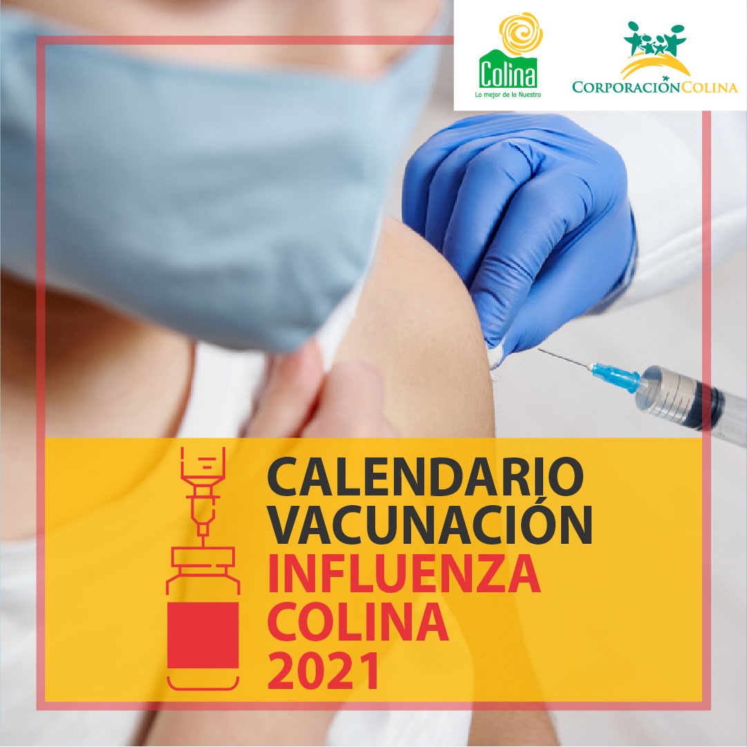 MuniColina's tweet image. #VacunacionInfluenza
@CorpColinaSalud entrega el calendario de vacunación contra la #Influenza para esta semana, orientada a los grupos objetivos indicados a continuación.
Mantente atento para conocer las próximas fechas y lugares de inoculación.
@imvalenzuela