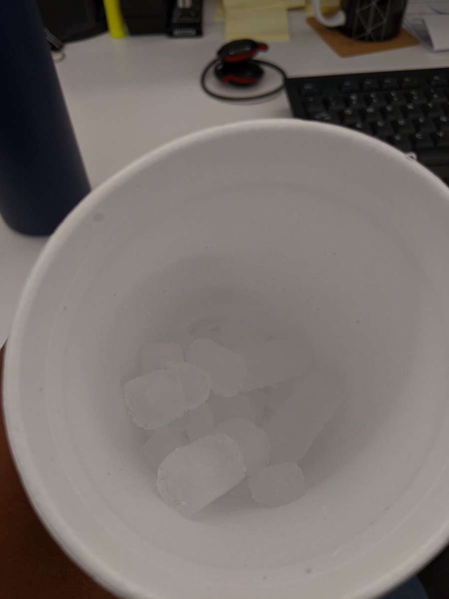 RickyBlancoVA's tweet photo. The new ice machines at the office got that #goodice😜 https://t.co/wbNCDCdJll