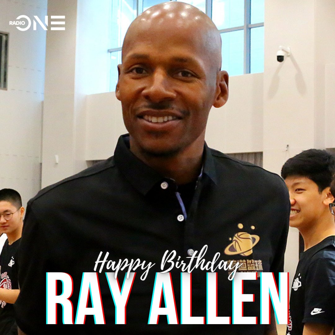 Basketball legend Ray Allen turns 46 today. Happy Birthday 
