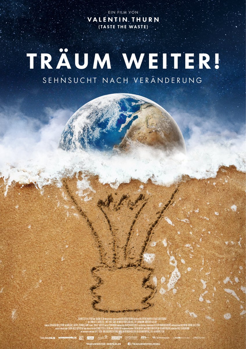 SEINonline's tweet photo. Träum weiter - Sehnsucht nach Veränderung von Valentin Thurn (Filmemeacher von "Taste the Waste"):
https://t.co/oPTI8pr5yD https://t.co/bPgANdPWdb