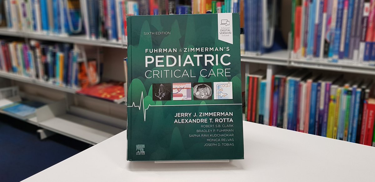 #Newbook!!!

📗Fuhrman and Zimmerman's pediatric critical care bit.ly/3xRPfEE

Also available as an e-book bit.ly/3Bm6Lmx

Log in to use our click and collect service.
🖱️bartshealth.nhslibraries.com

#OpenAthens