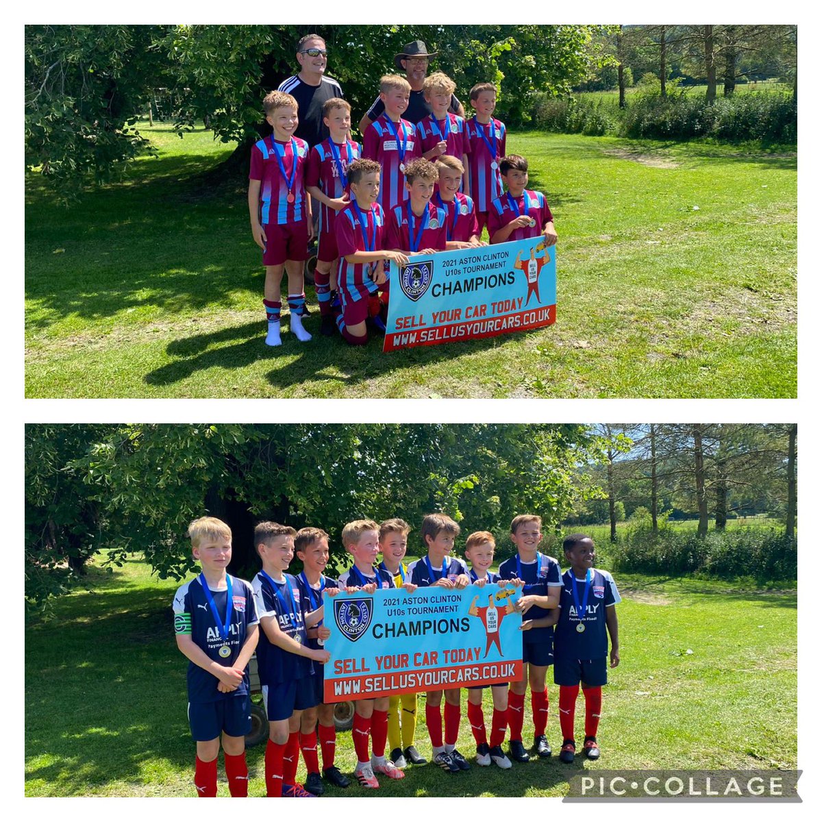 Congratulations to <a href="/CassioburyFc/">Cassiobury Rangers FC</a> who were overall winners of the U10 tournament on Saturday.  An excellent performance from <a href="/Colney_Colts/">London Colney Colts</a> also, who won our plate competition 🔵⚫️🔵⚫️

#grassrootsfootball @BerksBucksFA